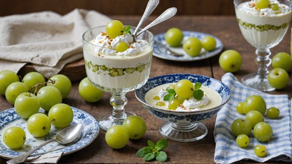 Unlocking the Secret to the Perfectly Tangy and Sweet English Gooseberry Fool: A Delightful Dessert Recipe